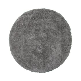 Tapis shaggy ovale - Blaze Gris - product