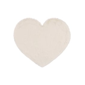 Tapis enfant - Huggy Heart Blanc - sfeer