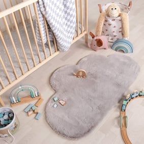 Tapis enfant - Huggy Cloud Gris