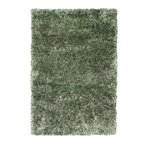 Tapis shaggy rond - Grace Vert - product