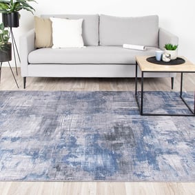 Tapis moderne - Strength Bleu