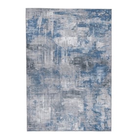 Tapis moderne - Strength Bleu - sfeer