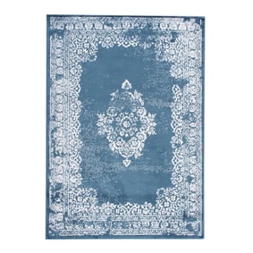 Tapis vintage - Adore Medaillon Bleu - product