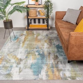 Tapis moderne - Strong Paint Multicolore