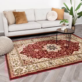 Plaid lavable - Rezah Oriental Rouge