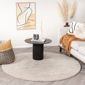 Tapis shaggy - Aicha Taupe