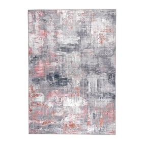 Tapis moderne - Strength Rouge/Rose - sfeer
