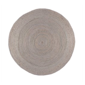 Tapis en jute - Fair Rond Gris - product