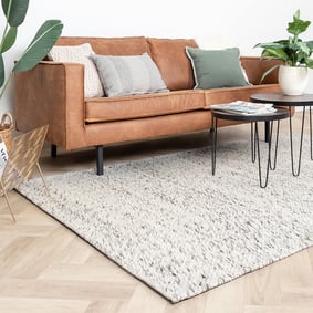 Tapis en laine - Melange Crème Chiné