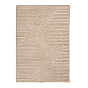 Tapis persan - Nori Curves Taupe - product
