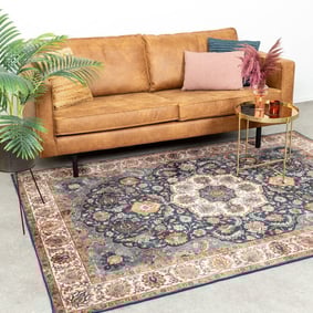 Tapis vintage - Imagine Medaillon Rustique