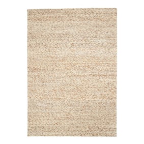 Tapis en laine - Melange Crème/Marron Mélangé - product