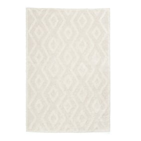 Tapis moderne intérieur et extérieur - Lova Diamond Crème - product