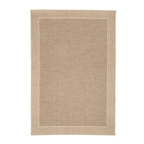 Tapis d'extérieur en jute - Fora Edge Naturel - product