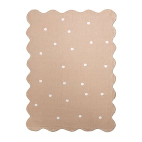 Tapis lavable - Cloudy Stippen Beige - product