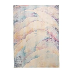 Tapis bohème - Joya Waves Multicolore - sfeer