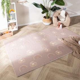 Tapis pour chambre d'enfants - Alfie Sun Rose