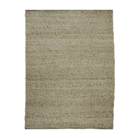 Tapis en laine - Feline Vert Olive/Mélangé - product