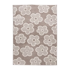 Tapis chambre d'enfant - Bowie Flower Taupe - sfeer