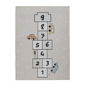 Tapis d'extérieur à fleurs - Ruby Auto Beige - product