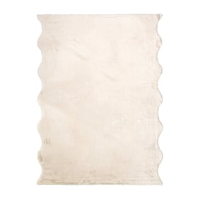 Tapis doux à poils longs - Comfy Supreme Wavy Crème - product