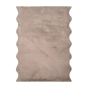 Tapis doux à poils longs - Comfy Supreme Wavy Taupe - sfeer