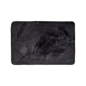 Tapis d'extérieur rond à fleurs - Cody Anthracite