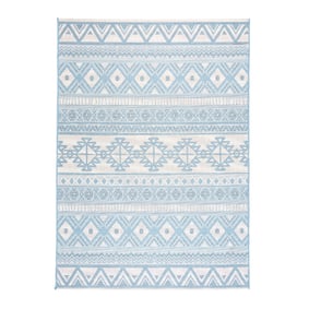 Tapis d'extérieur - Summer Beyond Bleu Clair - sfeer