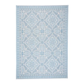 Tapis d'extérieur - Summer Oriental Bleu Clair - product