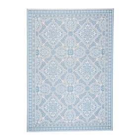 Tapis d'extérieur - Summer Oriental Bleu Clair - sfeer