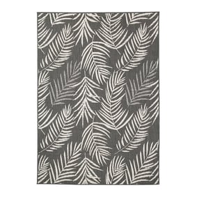 Tapis d'extérieur - Malta Leaves Noir - product