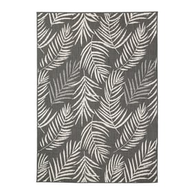 Tapis d'extérieur - Malta Leaves Noir - sfeer