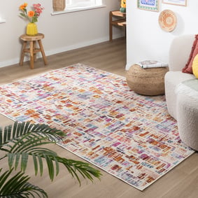 Tapis bohème - Joya Tiles Multicolore