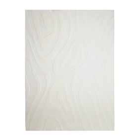 Tapis moderne intérieur et extérieur - Charm Shapes Blanc - product