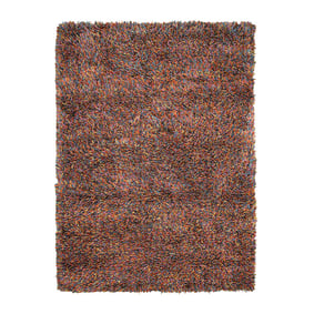 Tapis en laine à poils longs - Elin Multicolore - sfeer
