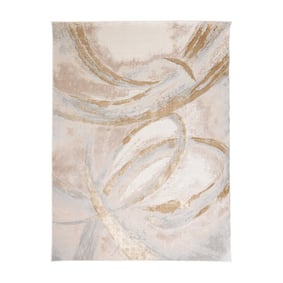 Tapis organique en laine - Leonore Cotto Crème/Marron - product