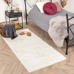 Couloir doux à poils longs - Comfy Supreme Blanc