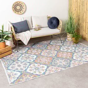 Tapis de balcon - Vedra Tile Bleu