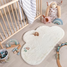 Tapis enfant - Huggy Cloud Blanc