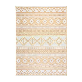 Tapis d'extérieur - Summer Beyond Jaune - sfeer