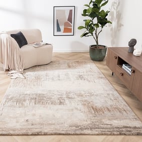 Tapis d'extérieur luxe - Xavier Scratch Taupe/Gris