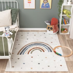 Tapis lavable pour enfant - Ravi Rainbow Multicolore