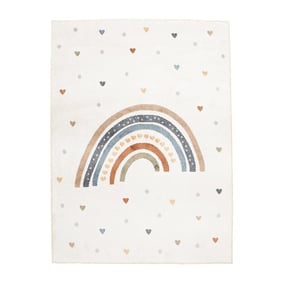 Tapis lavable pour enfant - Ravi Rainbow Multicolore - sfeer