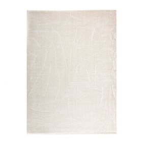 Tapis japandi - Yori Abstract Lines Crème - sfeer