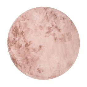 Tapis rond à poils longs - Comfy Supreme Rose - product
