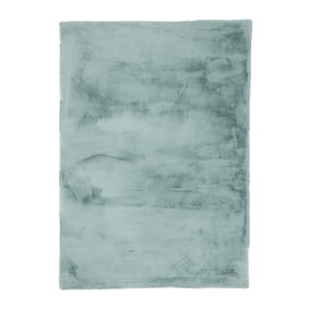 Tapis doux à poils longs - Comfy Supreme Bleu/Vert - sfeer