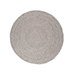 Tapis en laine rond - Wise Gris/Blanc No. 609 - sfeer