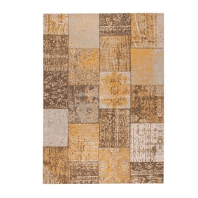 Tapis patchwork - Dreams Jaune Ocre - product