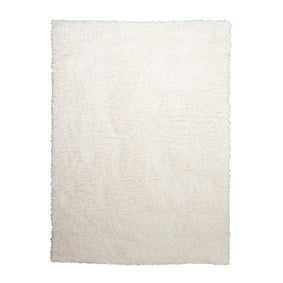 Tapis shaggy - Blaze Blanc - sfeer