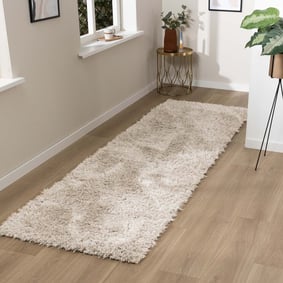 Tapis en laine lavable - Blaze Beige/Gris